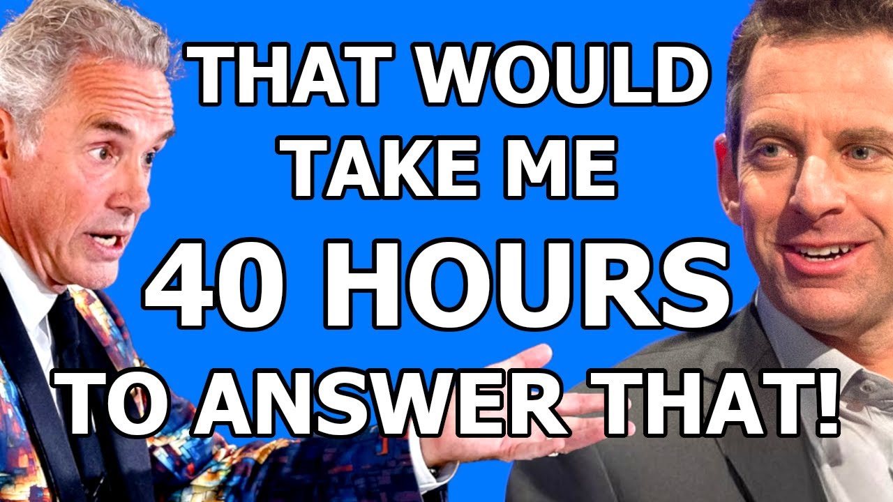 WAS JESUS LITERALLY RESURRECTED!? Sam Harris vs Jordan Peterson