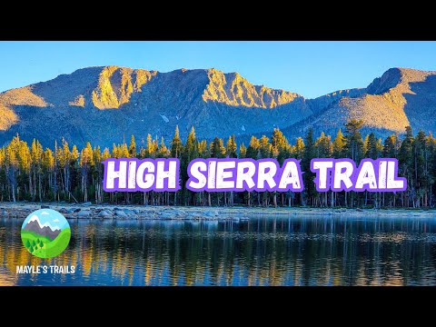 High Sierra Trail | Alone in the Wilderness | Solo Backpacking | 4K