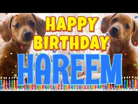 Happy Birthday Hareem! ( Funny Talking Dogs ) What Is Free On My Birthday