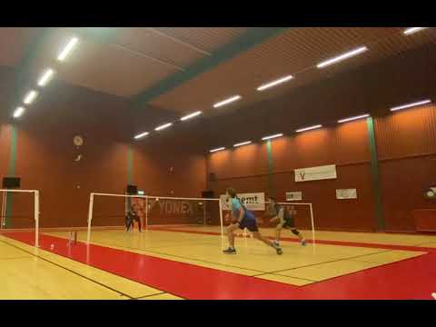 Badminton training || Friday || Swedish Badminton players ||