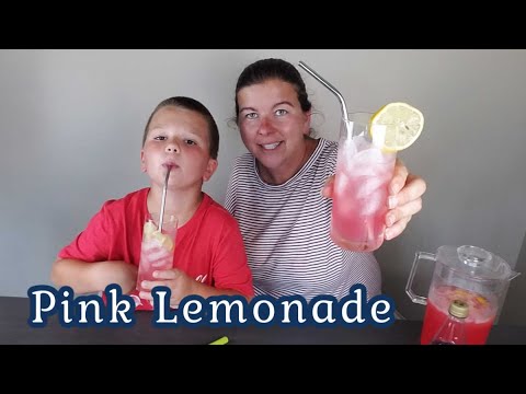 Homemade Pink Lemonade