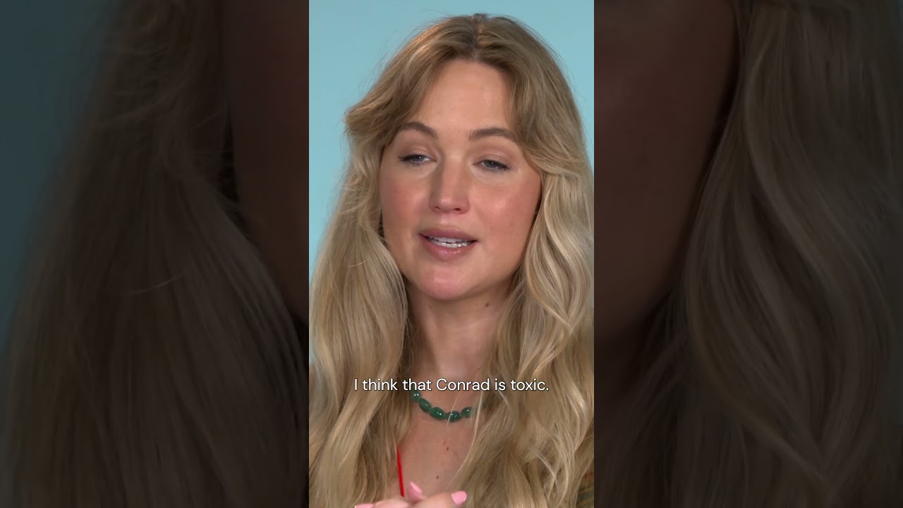 Jennifer Lawrence and Robert Pattinson discuss messy relationships while promoting DIE MY LOVE