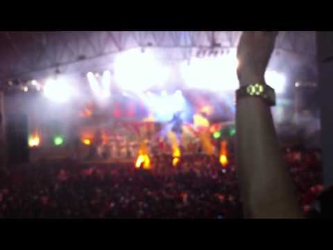 Canto do Xamã Kanamari - Gravação do DVD Oficial do Garantido 2011