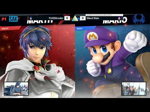 Ascension VII SSBU Top 64 Winners Quarters - Stroder (Marth) vs SilentRain (Mario)