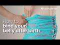 How to bind your belly after birth