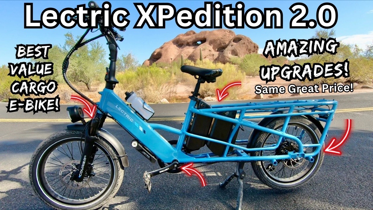 Lectric XPedition 2.0 Review ~ Game-Changing Cargo E-Bike Features You Need to See!