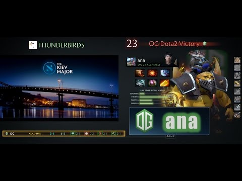 The Kiev Major 2017 | Round 4 High | OG.ana - Alchemist