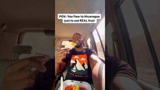Would you travel to eat real fruit? 📍Nicaragua 🇳🇮 #travel #nicaragua #traveldestinations