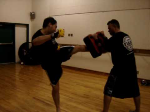 Filipino Martial Arts Club of Sacramento State (Muay Thai Kickboxing training)