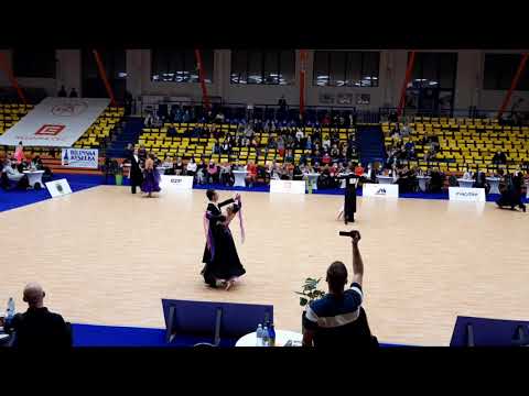 Michal Grus, Hana Vítová - MČR senior I ve standardních tancích 2021, semifinále - valčík a slowfox