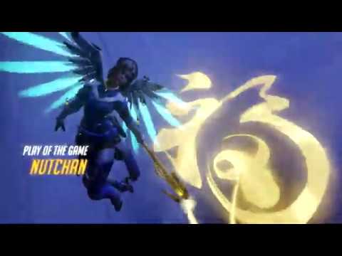 Mercy + D.VA and Junkrat - Overwatch Highlight #1 |  Nutchy HAPPYTAIL Game Caster