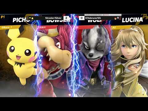 A Saturday Ultimate Tournament Doubles WF - Stroder/Silver (Yellow) vs SS/K9sbruce (Blue)