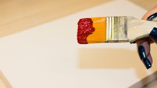 Easy Misty Forest Painting | How to paint using sponge 🧽 Acrylic Painting for Beginners