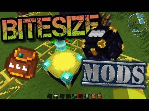 Bitesize Minecraft Logistics Mod Wireless Ender Pouch System