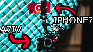Sony A7IV Tilta Rig with an Iphone 13?