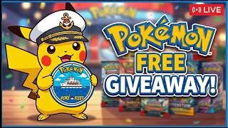🔴 LIVE — Pokemon FREE GIVEAWAY! Road to 3K 🎁 PokeFleet