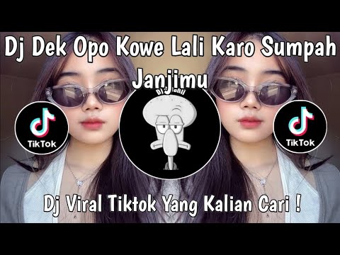 DJ DEK OPO KOWE LALI KARO SUMPAH JANJIMU | DJ DITINGGAL RABI VIRAL TIKTOK TERBARU 2025 !
