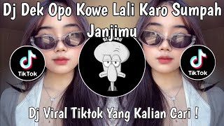 Download lagu DJ DEK OPO KOWE LALI KARO SUMPAH JANJIMU | DJ DITINGGAL RABI VIRAL TIKTOK TERBARU 2025 ! mp3