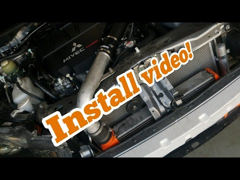 Ultimate Racing Upper Intercooler Pipe Install (Full set)
