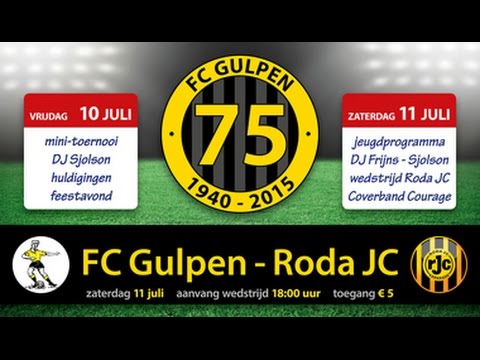 Wedstrijdverslag FC Gulpen - Roda JC 0-26