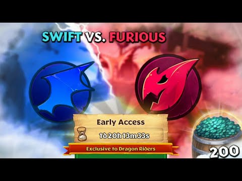 SWIFT VS. FURIOUS Completed | Full Walkthrought | Gauntlet Event | Dragons: Rise Of Berk