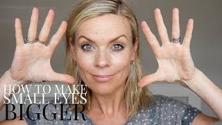 How to make my eyes appear bigger