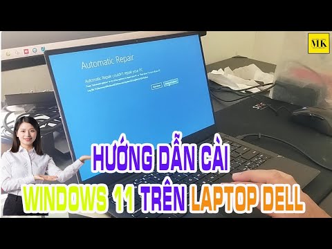 Instructions for installing Windows 11 on Dell Laptop