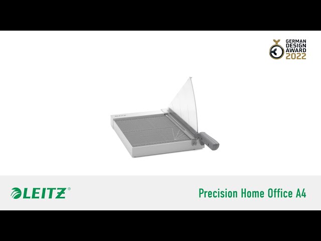 Guilhotina A4 Leitz Home Office 10 Folhas Guilhotina A4 Leitz Home Office 10 Folhas 90190000 - vídeo 1