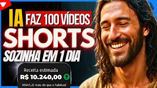 IA CRIA 100 VÍDEOS SHORTS EM 1 DIA | TUBEFY