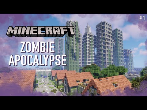 Bramble Street - Finding our feet!  // Minecraft Zombie Apocalypse Map - Episode. 1