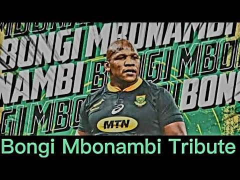 Bongi Mbonambi Tribute - Springbok Hooker Rugby 🏉 Player GREATEST FIERCE MOMENTS
