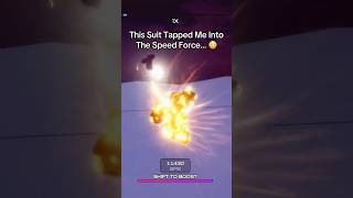 I FULLY Absorbed The SPEED FORCE 😱😱 #roblox #flashpoint #speedforce