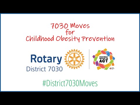 Rotary District 7030: 7030 Moves for COP Launch