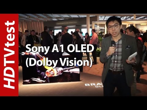 Sony A1/ A1E 4K OLED TV (Dolby Vision) at CES 2017