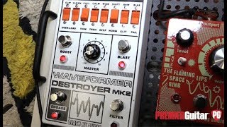 Video thumbnail for NAMM '18 - Death by Audio Deep Animation & Waveformer Destroyer MkII Demos by Premier Guitar