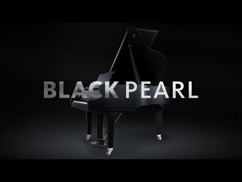 BLACK PEARL | Nouveau de Schimmel Pianos | Noble Piano à Queue en Noir Mat