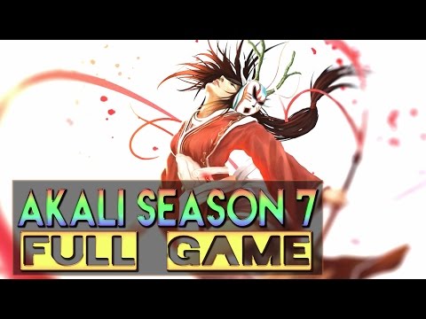 Akali Season 7 Full Gameplay Guide - League of Legends
