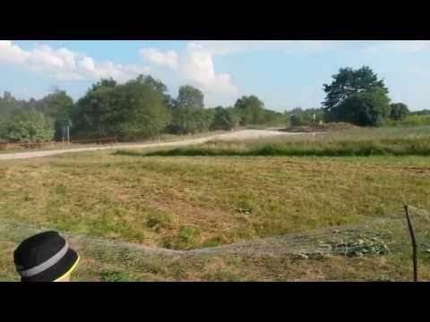 Rajd Polski 2016 - Gołdap przestrzelenie zakrętu przez Lorenzo Bertelli