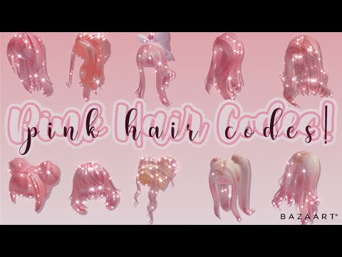 Aesthetic Pink Hair Codes! | Roblox Bloxburg