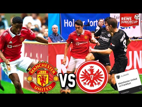 Eintracht Frankfurt U19 vs Manchester United 🚨😱| GANZES SPIEL