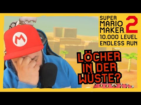 2297+ | Löcher in der Wüste? | 10K Endless RUN | 10000 Level Mario Maker 2 Challenge