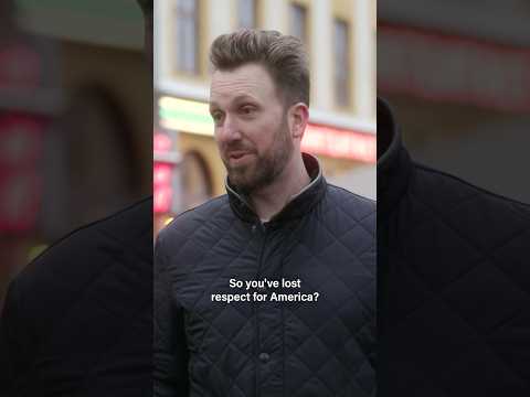 Europeans may feel threatened, but they're mostly just happy they're not Americans right now