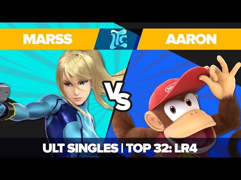 Marss vs Aaron - Ultimate Singles Top 32: LR4 - Low Tide City | ZSS vs Diddy Kong