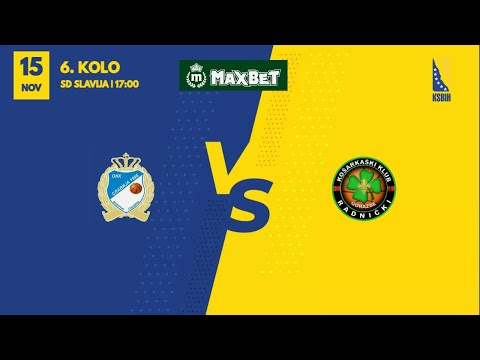 OKK Slavija 1996 vs KK Radnički  | 6. kolo | MAXBET LIGA | KSBIH | 2025/2026