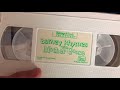 Barney S Rhymes With Mother Goose 1993 VHS