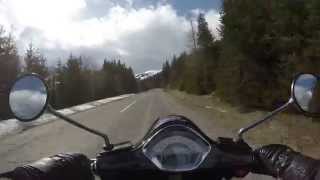 preview picture of video '2015-03-31 Weinebene - Packsattel 2/13 - Vespa GTS 300ie ABS 2014 - GoPro Hero4 Black - 4K'