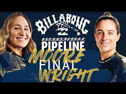 Carissa Moore vs Tyler Wright | Billabong Pro Pipeline 2023 - Final Heat Replay