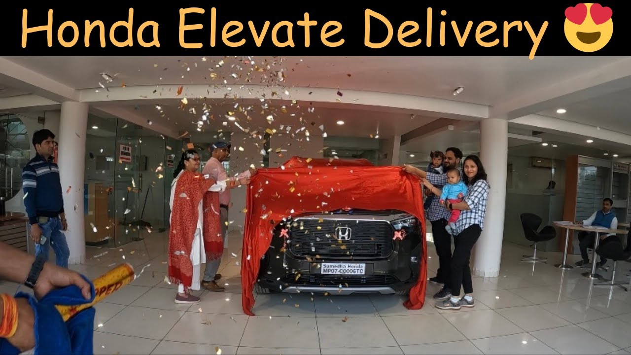 Honda Elevate Delivery | Family Vlog | Honda Elevate | Megh Bhardwaj |