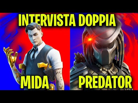 MIDA INTERROGA PREDATOR - Intervista Doppia Fortnite