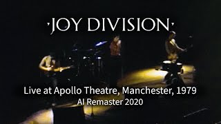 Joy Division - Colony (Live at Apollo Theatre, Manchester, 1979), Ai Remaster 2020